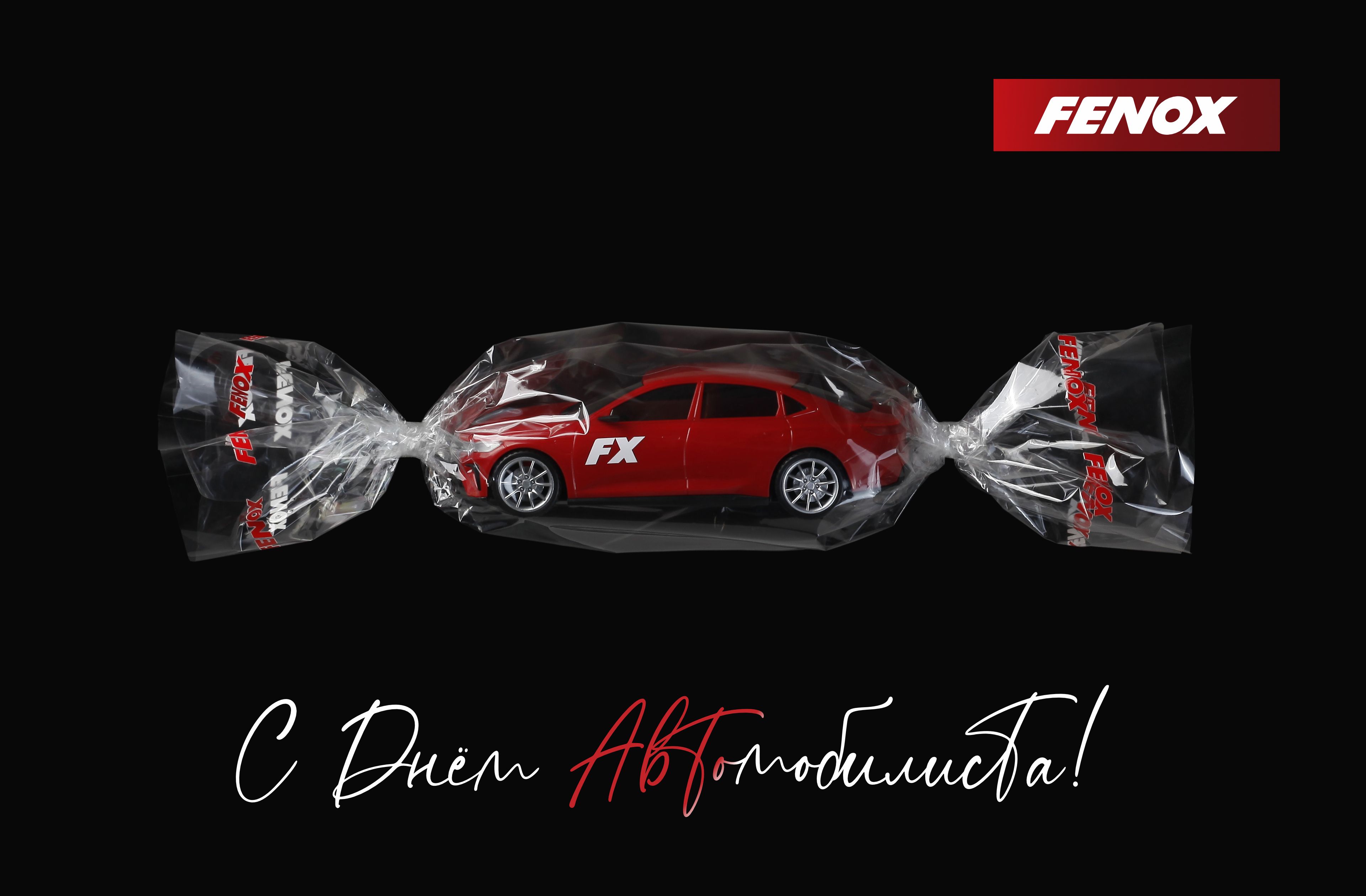 FENOX поздравляет с Днём автомобилиста!