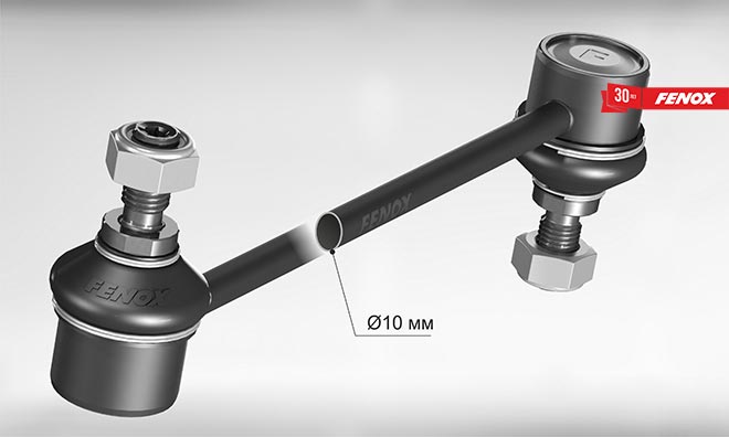 Стойка стабилизатора св кросс. Стойка стабилизатора FENOX 300мм. Тяга стабилизатора Хундай Крета. Стойка стабилизатора FENOX 30см.