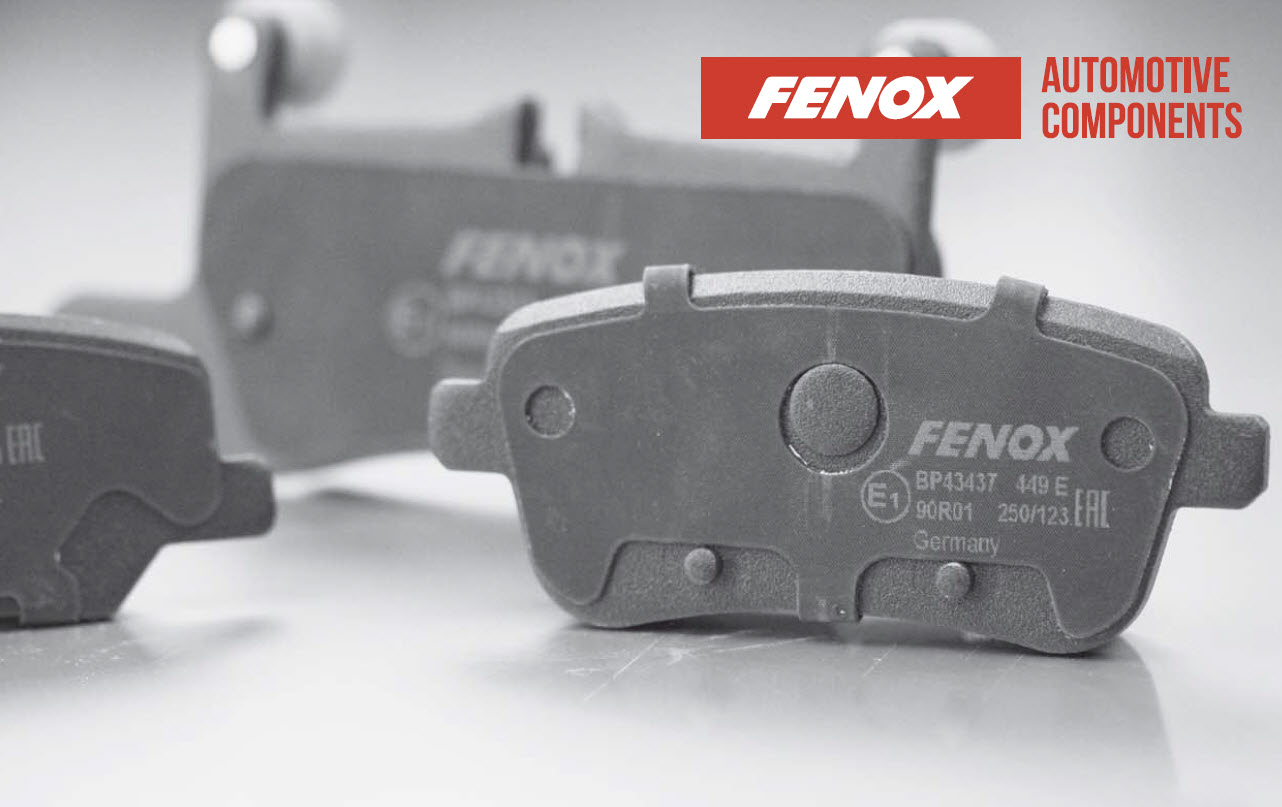 Компания FENOX расширила ассортимент производимых колодок тормозных. 