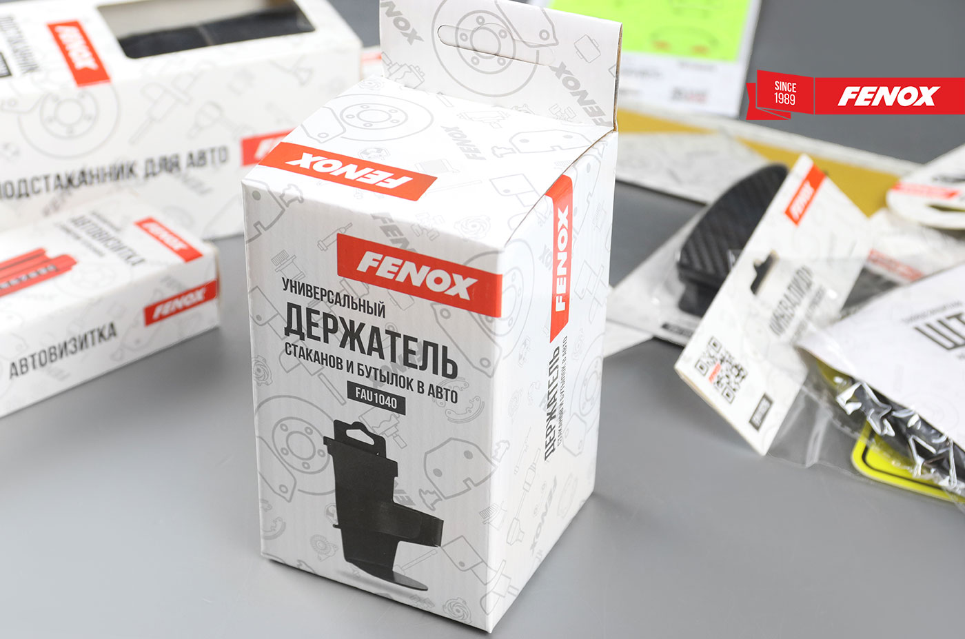 Удобство применения - автоаксессуары FENOX оснащены удобными креплениями