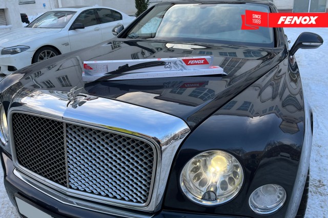 Щетки стеклоочистителя FENOX на Bentley!